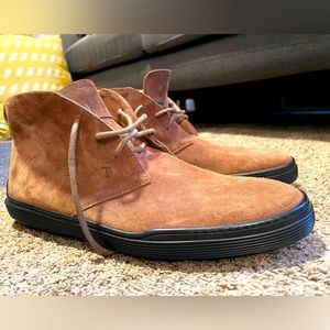 Unworn Tod’s Men’s Suede Boots - Size 8